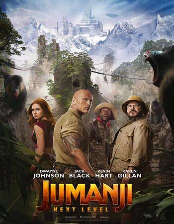 Jumanji: The Next Level (2019) Dual Audio Hindi 720p HC HDRip x264 850MB Full Movie Download