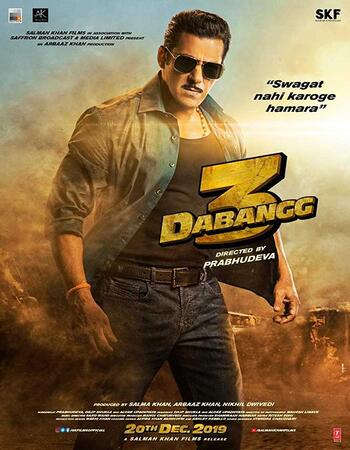 Dabangg 3 (2019) Hindi 480p HDRip x264 450MB ESubs Full Movie Download