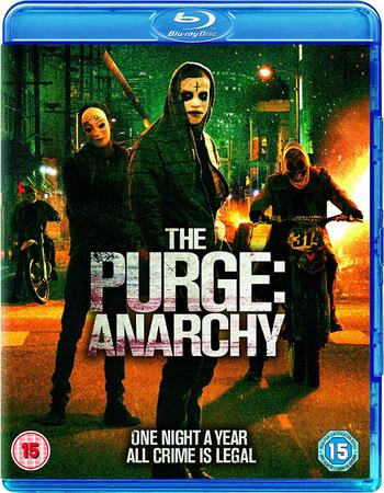 The Purge: Anarchy (2014) Dual Audio Hindi 480p BluRay x264 300MB Full Movie Download