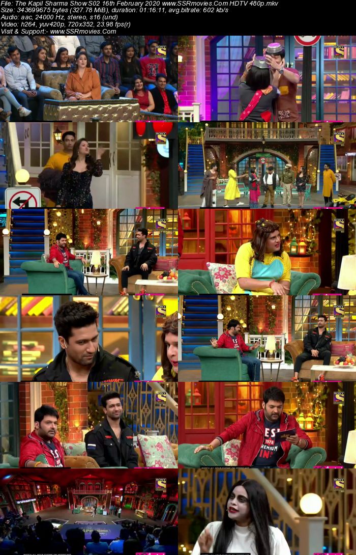 The Kapil Sharma Show S02 16th February 2020 Full Show Download HDTV HDRip 480p 720p