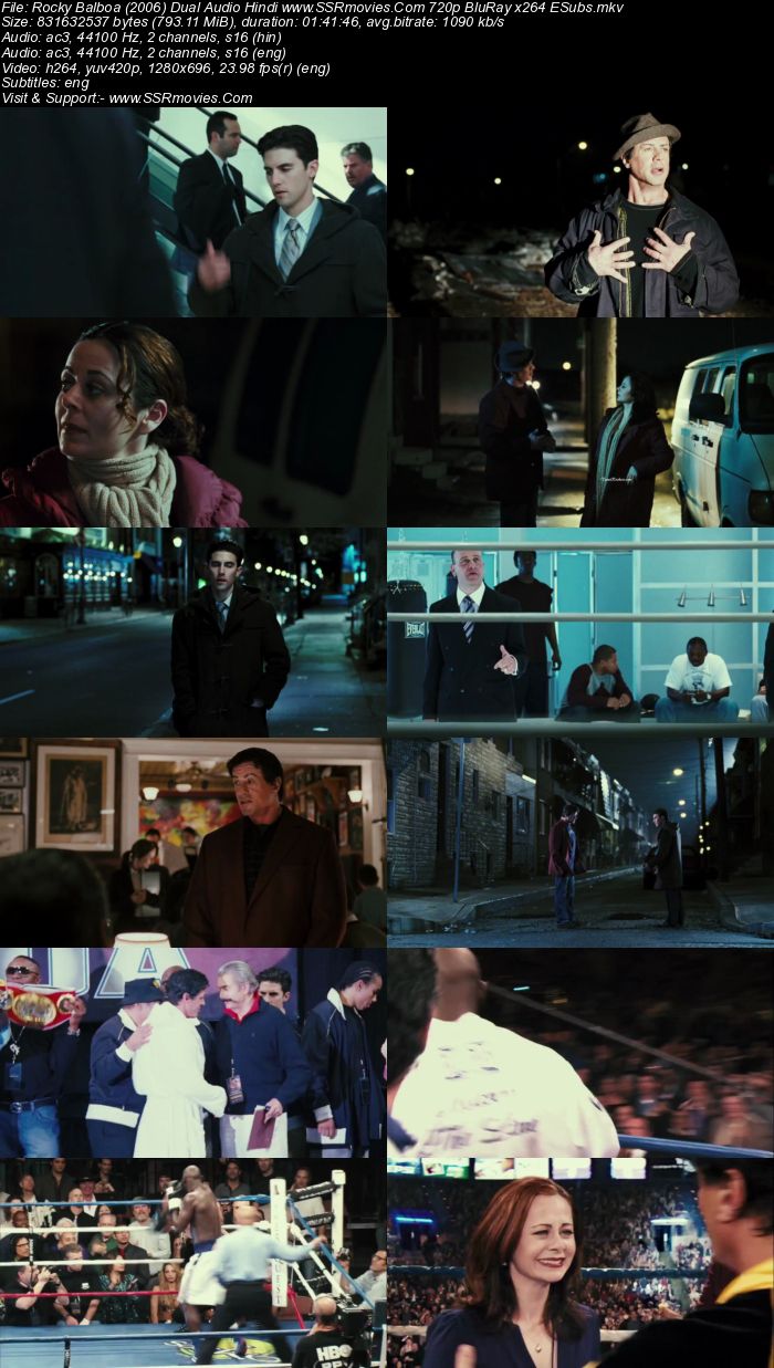 Rocky Balboa (2006) Dual Audio Hindi 480p BluRay x264 350MB ESubs Full Movie Download