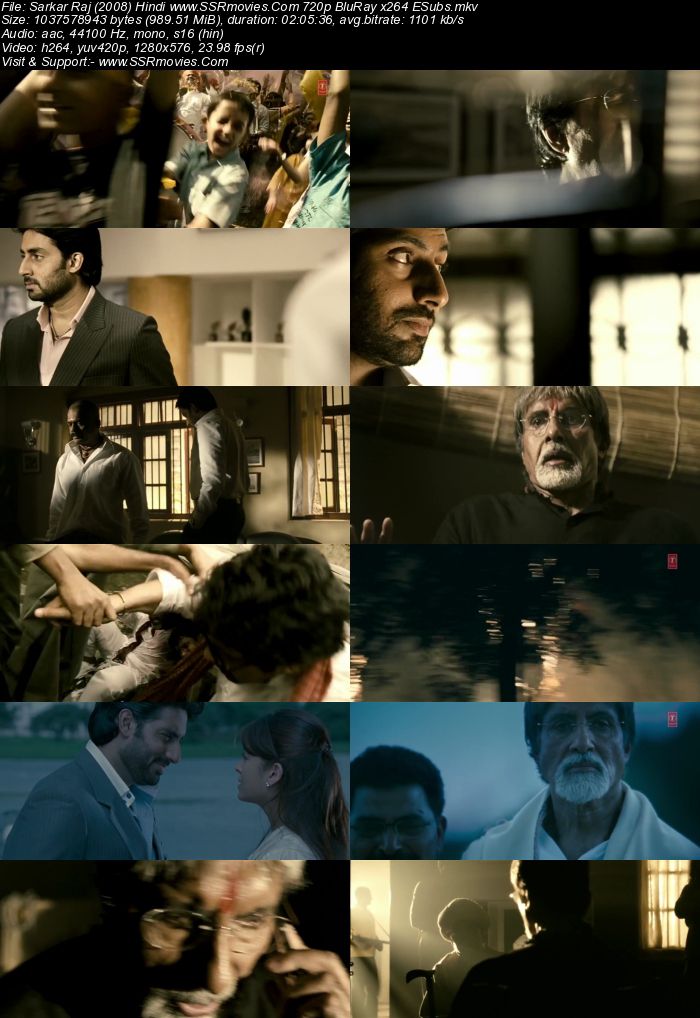 Sarkar Raj (2008) Hindi 720p BluRay 950MB Full Movie Download