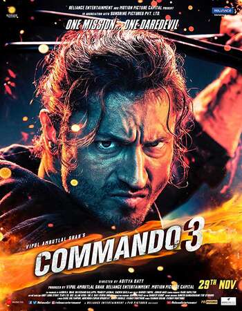 Commando 3 (2019) Hindi 720p HDRip x264 1GB Full Movie Download