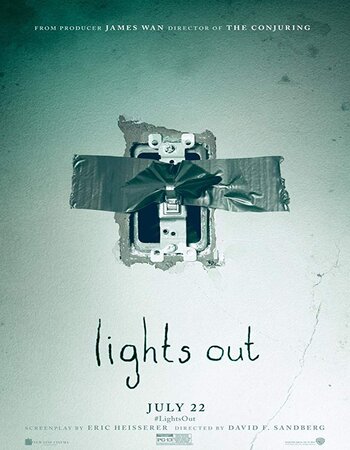 Lights Out 2016 Dual Audio [Hindi-English] 720p BluRay 750MB