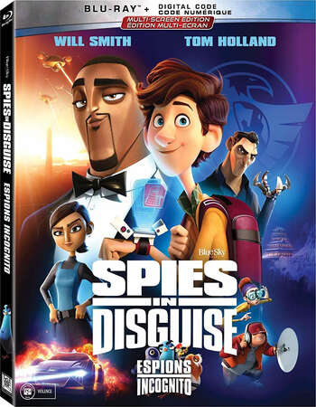 Spies in Disguise (2019) English 480p BluRay x264 300MB ESubs Full Movie Download