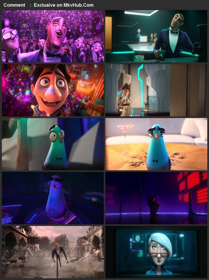 Spies in Disguise 2019 English 1080p BluRay 1.7GB Download