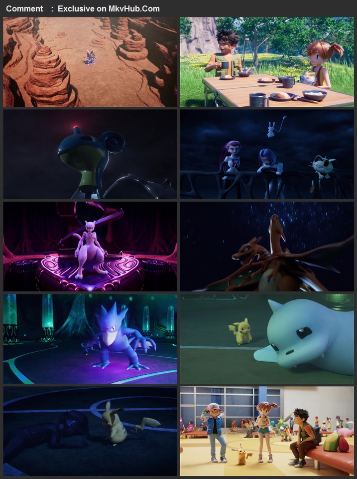 Pokémon: Mewtwo Strikes Back - Evolution 2019 Dual Audio [Hindi-English] 720p WEB-DL 1GB Download