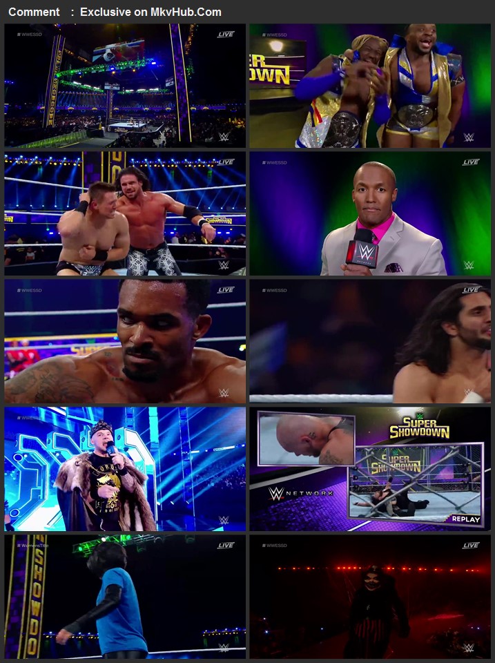 WWE Super ShowDown 2020 720p PPV WEBRip 1.7GB Download