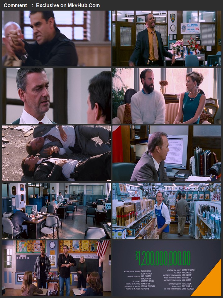 The Other Guys 2010 Dual Audio [Hindi-English] 720p BluRay 950MB Download