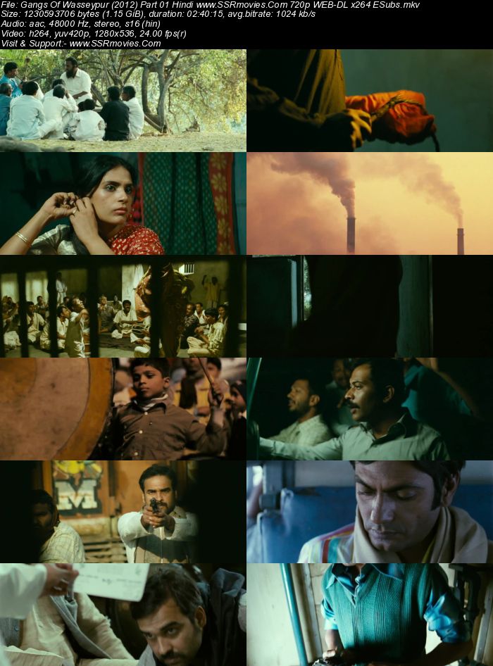 Gangs of Wasseypur (2012) Hindi 720p WEB-DL x264 1.1GB Full Movie Download