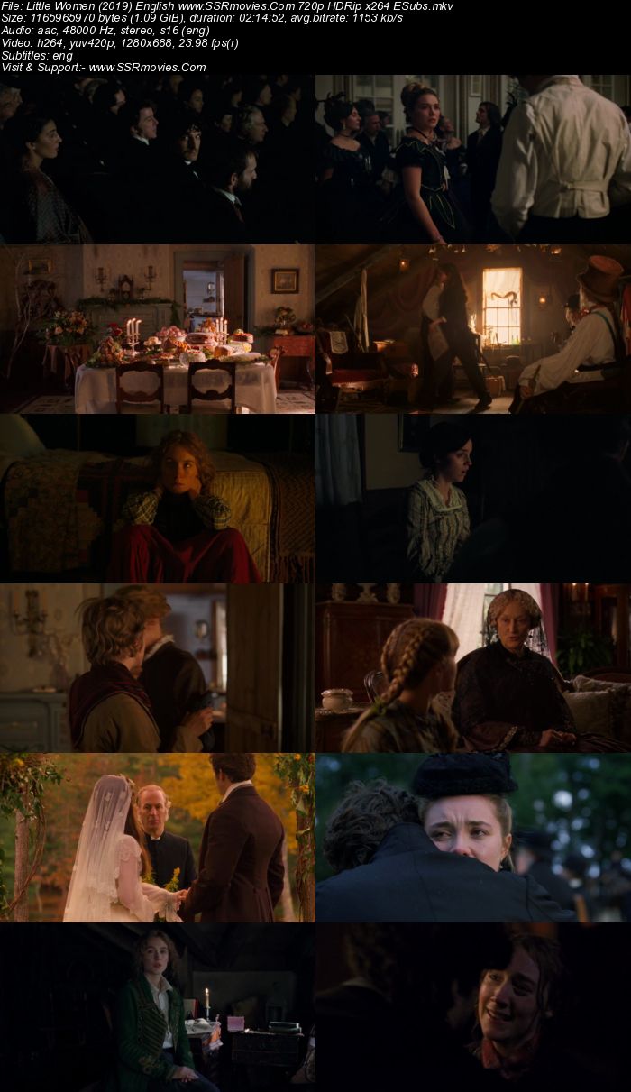 Little Women (2019) English 480p WEB-DL x264 400MB ESubs Full Movie Download