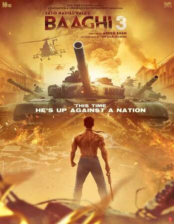 Baaghi 3 2020 Hindi 1080p WEB-DL 2.3GB ESubs