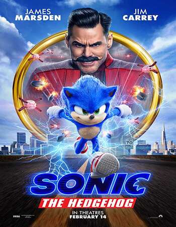 Sonic the Hedgehog (2020) English 480p WEB-DL x264 300MB ESubs Full Movie Download