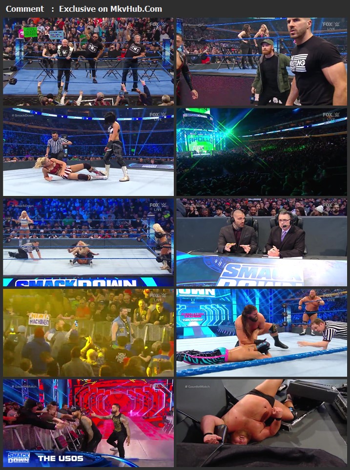 WWE Friday Night SmackDown 6 March 2020 720p HDTV 750MB Download