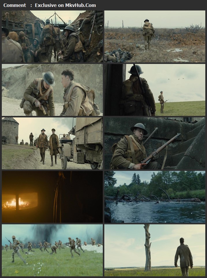 1917 2019 English 720p BluRay 1GB Download