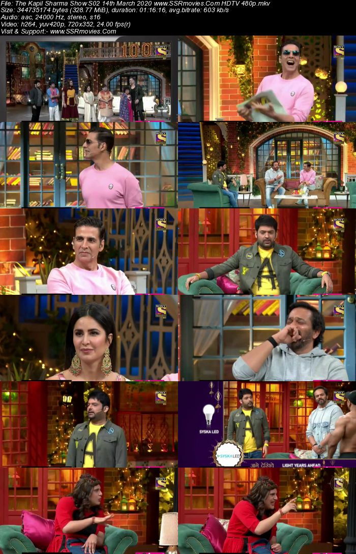 The Kapil Sharma Show S02 14th March 2020 Full Show Download HDTV HDRip 480p 720p