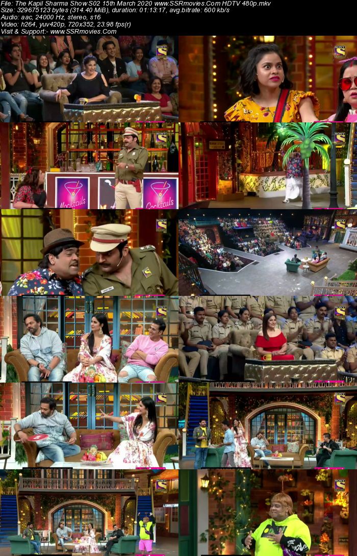 The Kapil Sharma Show S02 15th March 2020 Full Show Download HDTV HDRip 480p 720p