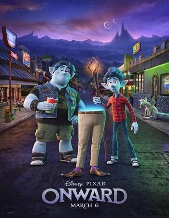 Onward (2020) Dual Audio Hindi 720p HDCAM 800MB Full Movie Download