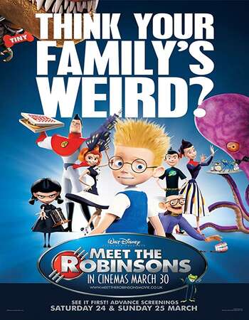 Meet the Robinsons 2007 Dual Audio [Hindi-English] 720p BluRay 750MB Download