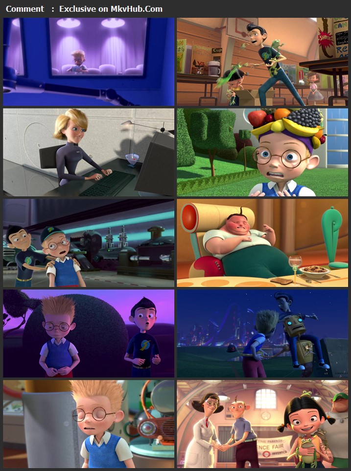 Meet the Robinsons 2007 Dual Audio [Hindi-English] 720p BluRay 750MB Download