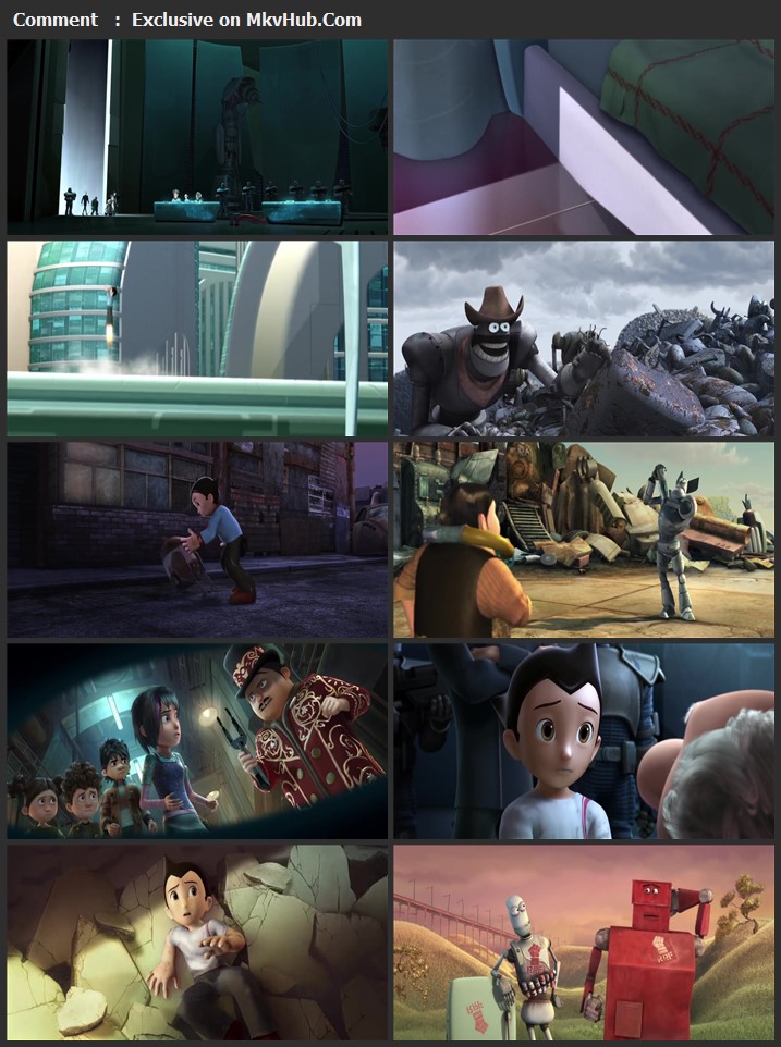 Astro Boy 2009 Dual Audio [Hindi-English] 720p BluRay 800MB Download