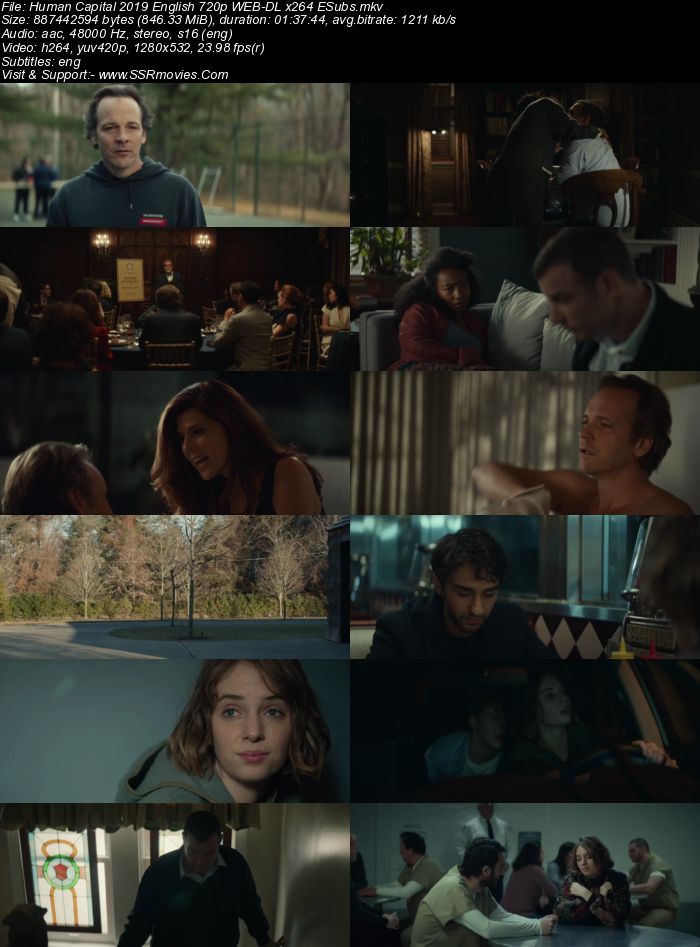 Human Capital (2019) English 480p WEB-DL x264 300MB ESubs Full Movie Download