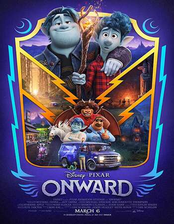 Onward (2020) English 480p WEB-DL x264 300MB ESubs Full Movie Download