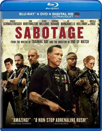 Sabotage (2014) Dual Audio Hindi 720p BluRay x264 850MB Full Movie Download