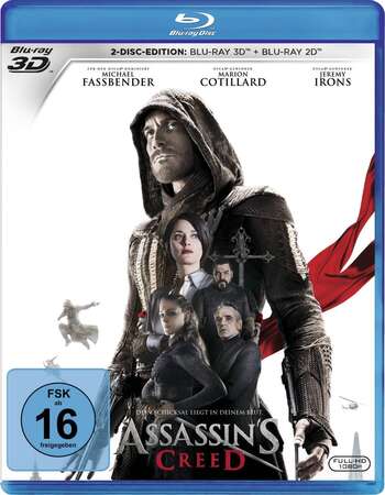 Assassin's Creed (2016) Dual Audio Hindi 480p BluRay x264 350MB Full Movie Download