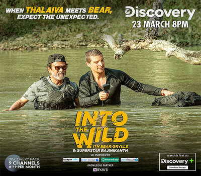 Into the Wild Bear Grylls Rajinikanth 23 March 2020 Hindi 720p HDRip x264 Download