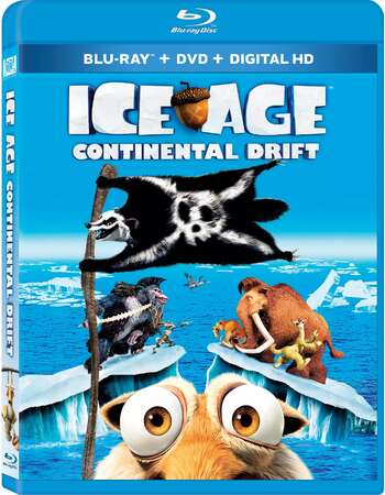 Ice Age: Continental Drift (2012) Dual Audio Hindi 480p BluRay x264 300MB Full Movie Download