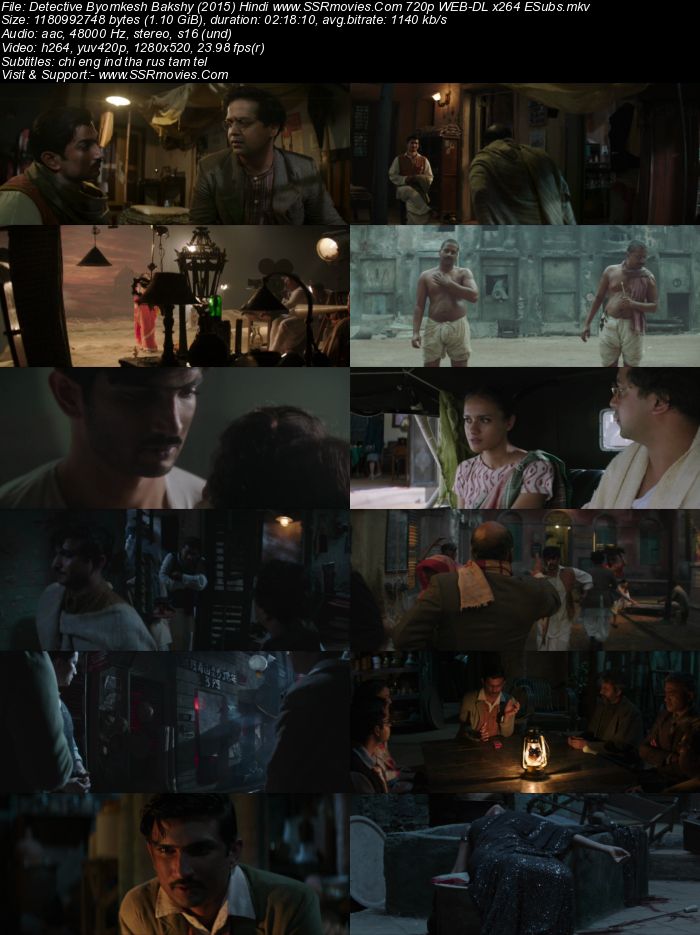 Detective Byomkesh Bakshy! (2015) Hindi 720p WEB-DL x264 1.1GB Full Movie Download