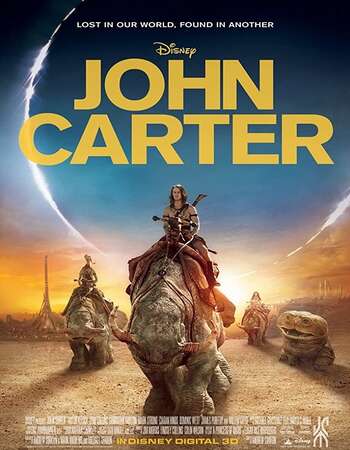 John Carter 2012 Dual Audio [Hindi-English] 720p BluRay 1GB