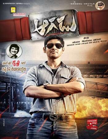 Aagadu (2014) Dual Audio Hindi 480p HDRip x264 550MB ESubs Full Movie Download