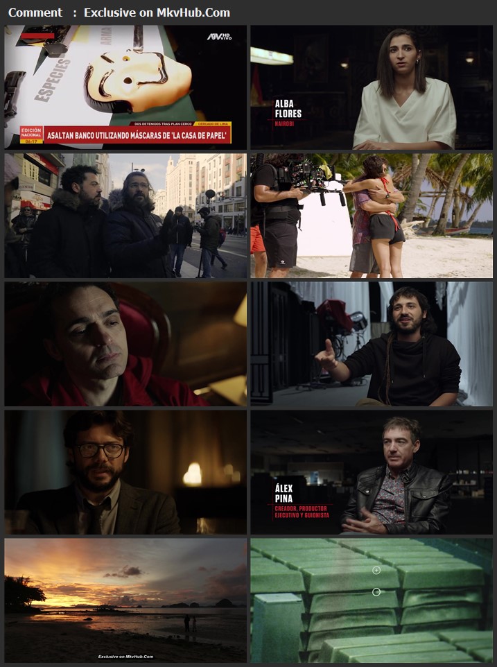 Money Heist: The Phenomenon 2020 Spanish 720p WEB-DL 500MB Download