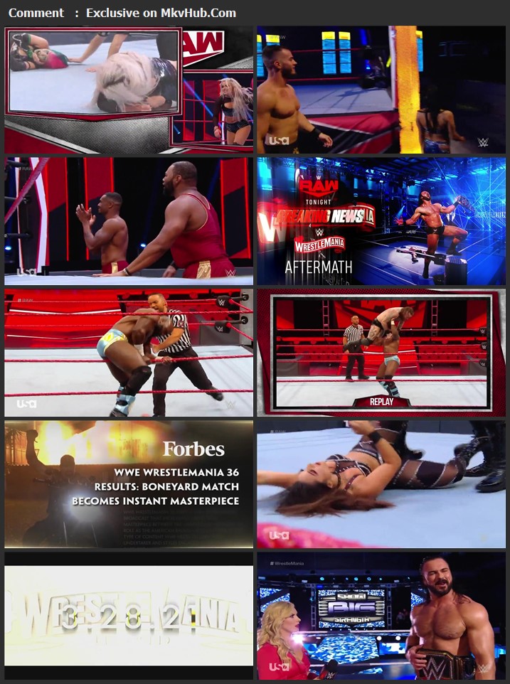 WWE Monday Night RAW 06 April 2020 720p HDTV x264 1GB