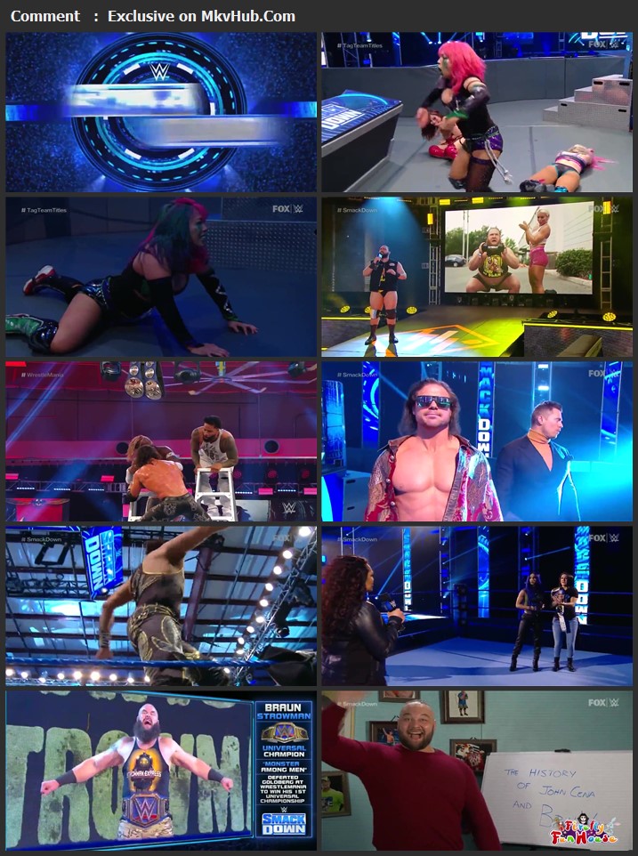 WWE Friday Night SmackDown 10 April 2020 720p HDTV x264 700MB Download