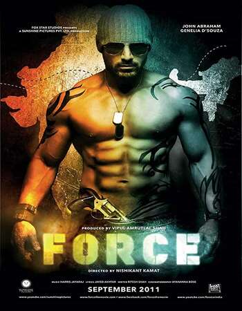 Force (2011) Hindi 720p WEB-DL x264 1.1GB Full Movie Download