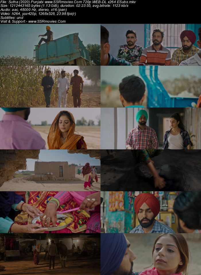 Sufna (2020) Punjabi 480p WEB-DL x264 450MB ESubs Full Movie Download