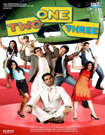 One Two Three (2008) Hindi 720p WEB-DL x264 1GB Full Movie Download