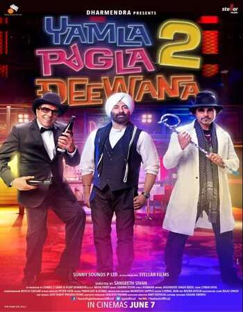 Yamla Pagla Deewana 2 (2013) Hindi 720p BluRay 1.2GB Full Movie Download