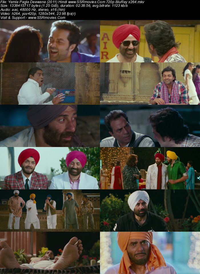 Yamla Pagla Deewana 2 (2013) Hindi 720p BluRay 1.2GB Full Movie Download