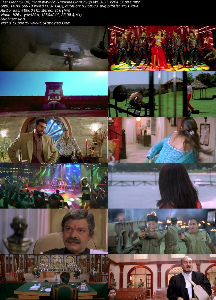 Garv: Pride and Honour (2004) Hindi 480p WEB-DL x264 500MB ESubs Full Movie Download