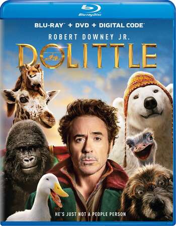 Dolittle (2020) Dual Audio Hindi ORG 480p BluRay x264 300MB ESubs Full Movie Download