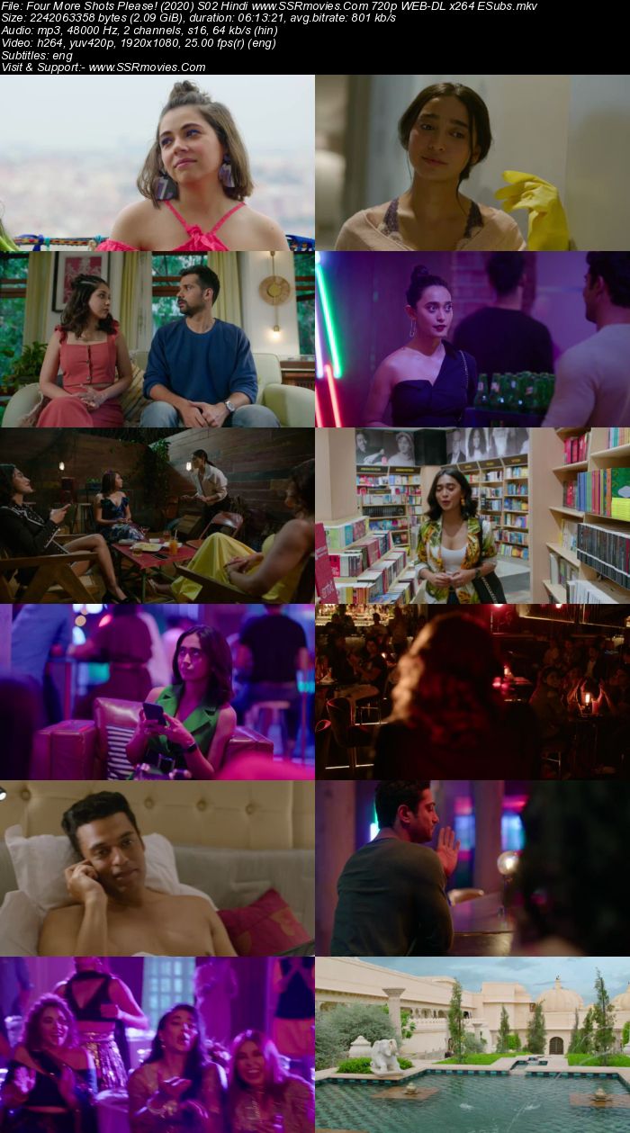 Four More Shots Please (2019–) Hindi 720p 480p WEB-DL x264 2.1GB Full Movie Download