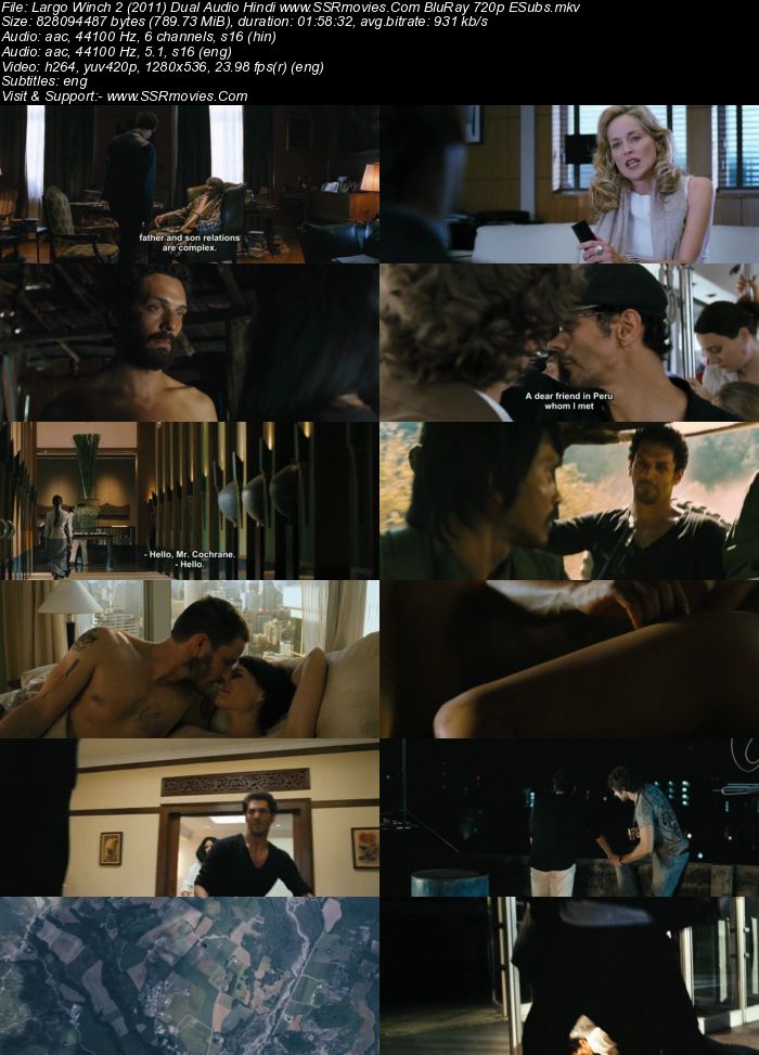 Largo Winch 2 (2011) Dual Audio Hindi 720p BluRay 750MB ESubs Full Movie Download