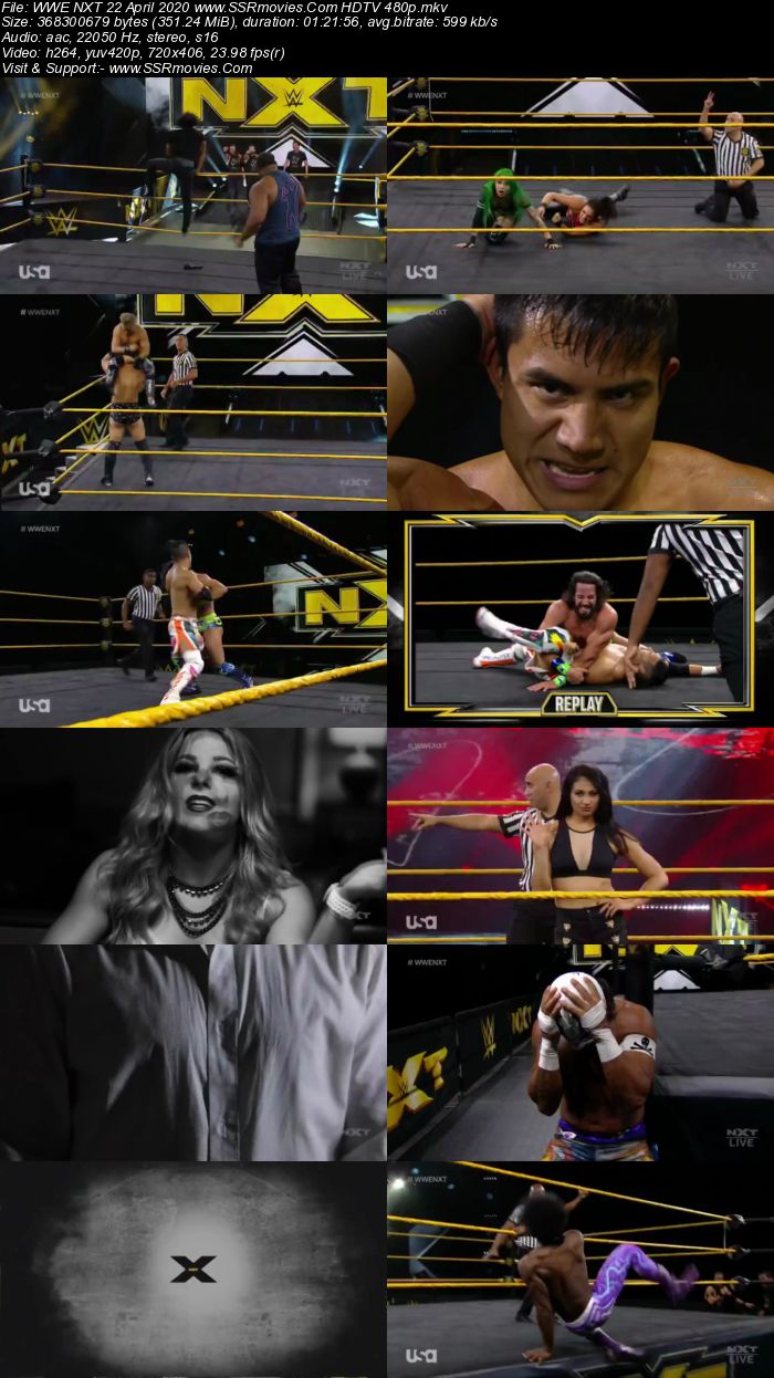 WWE NXT 22 April 2020 HDTV 480p Full Show Download