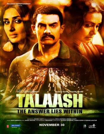 Talaash (2012) Hindi 720p BluRay 1.2GB Full Movie Download