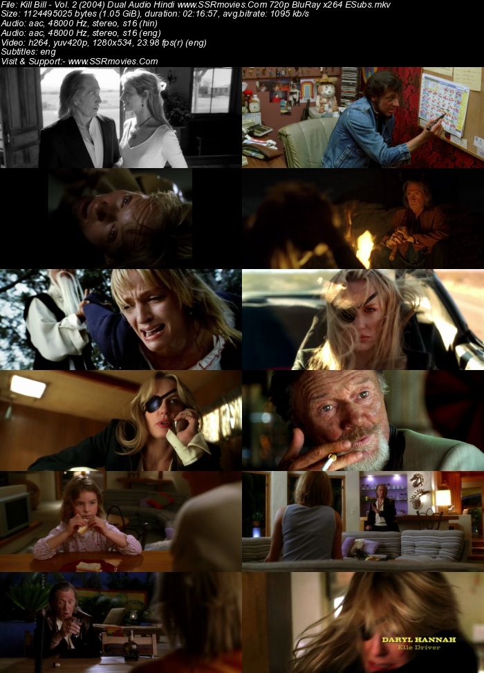 Kill Bill: Vol. 2 (2004) Dual Audio Hindi 480p BluRay x264 450MB ESubs Full Movie Download