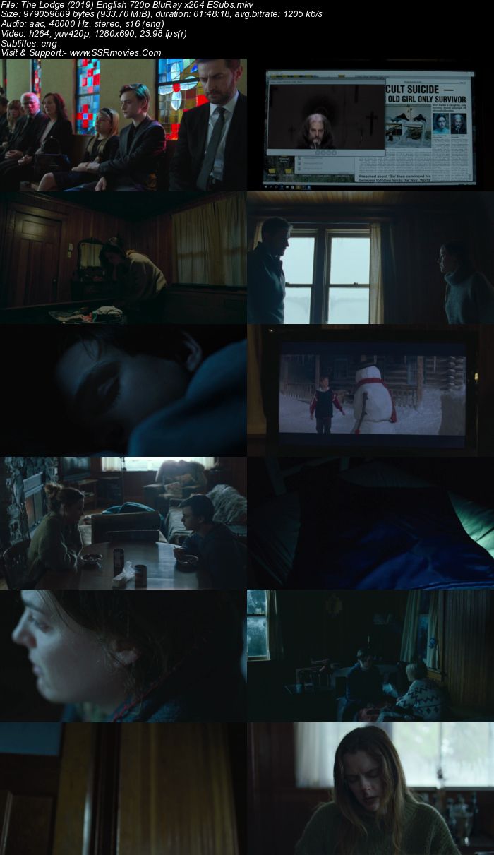 The Lodge (2019) English 720p WEB-DL x264 900MB Full Movie Download